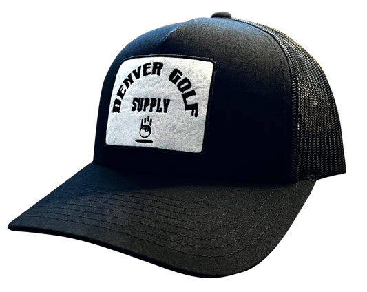 Classic Felt Patch Golf Hat